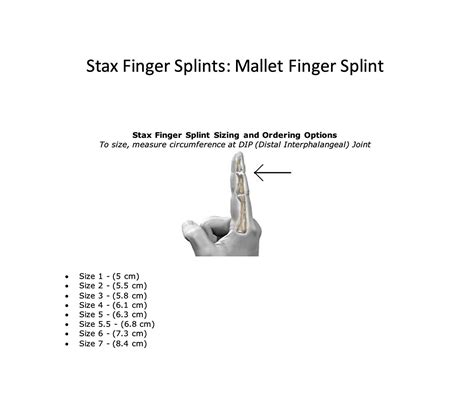 Rolyan - 78030 STAX Finger Splint, Individual Splint Size 1