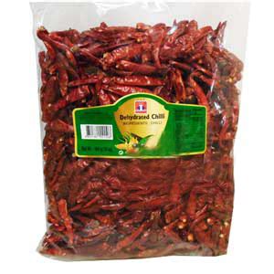 Dried Whole Red Chili imported from Thailand here at TempleofThai.com » Temple of Thai