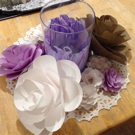 Any Size Cardstock Paper Flower Tutorial | AllFreePaperCrafts.com