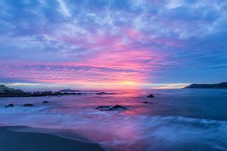 Sunset wave | On the beach at Estero Bluffs, Cayucos, Califo… | Flickr