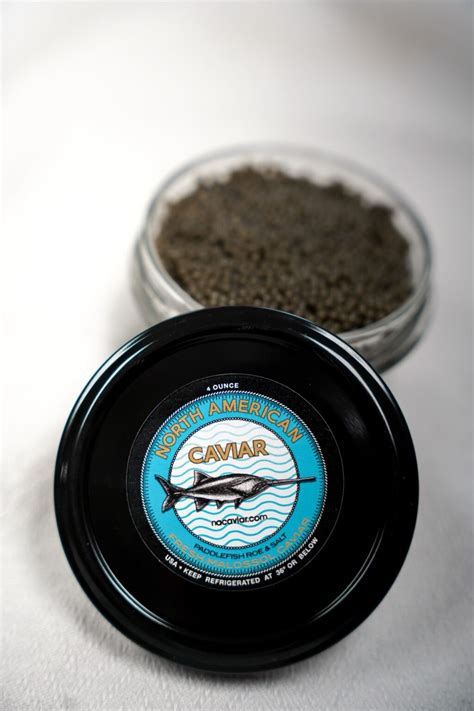 Buy Fresh Paddlefish Caviar Online from North American Caviar