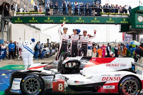 Toyota #8 crew repeats Le Mans 24h victory, #7 lost lead after 23 hours