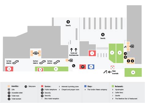 Gatwick Airport Gate Map