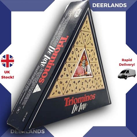 Triominos Deluxe Edition the Classic Triangular Domino Game - Etsy