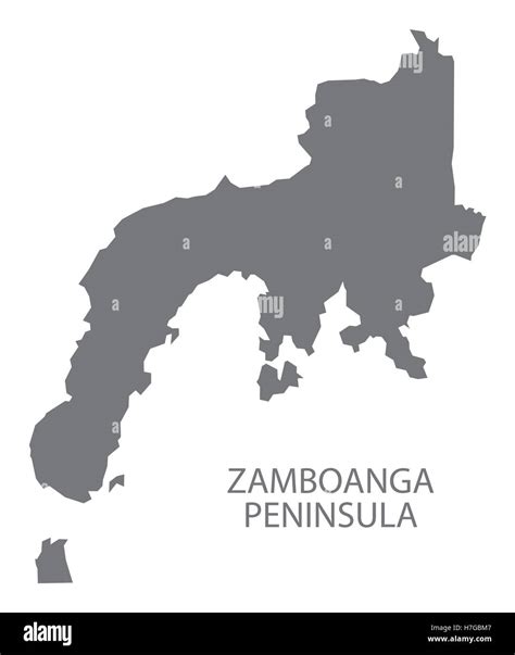 Zamboanga map hi-res stock photography and images - Alamy