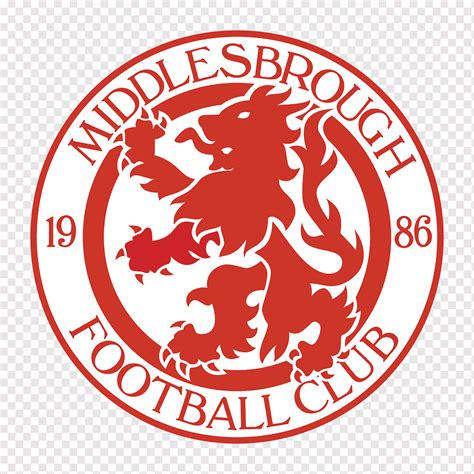 Middlesbrough FC, HD, logotipo, png | PNGWing