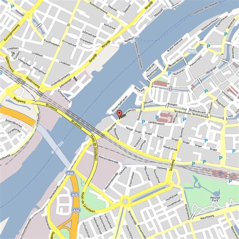 Dordrecht Map - Netherlands