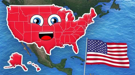 Us Maps With States For Kids