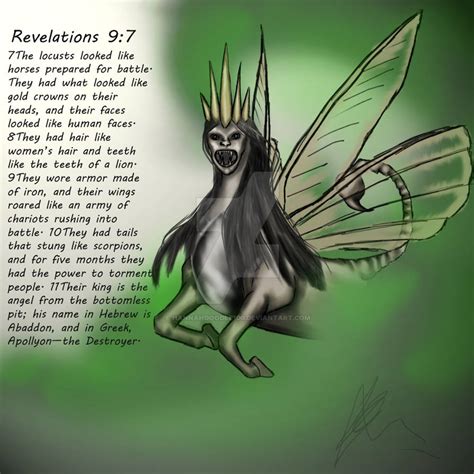 Revelations 9:7 - The Locusts by Hannahdoodle100 on DeviantArt