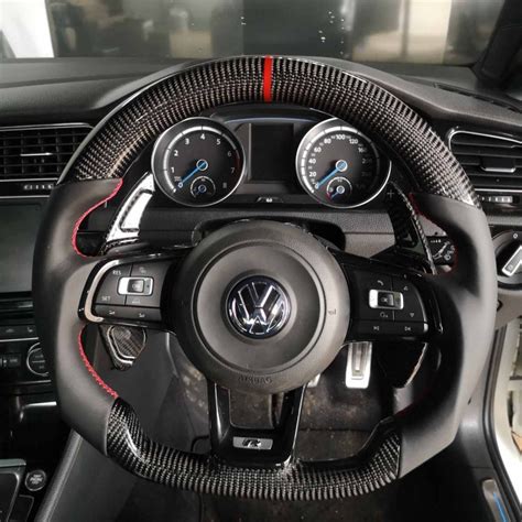 Golf 7 GTI / 7R OHC carbon fiber steering wheel