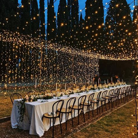 ENCHANTED BLOSSOMS on Instagram: “WOW!!! Look at those lights!!! Gorgeous wedding decoration ...
