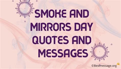 29 March – Smoke and Mirrors Day Images Quotes and Messages