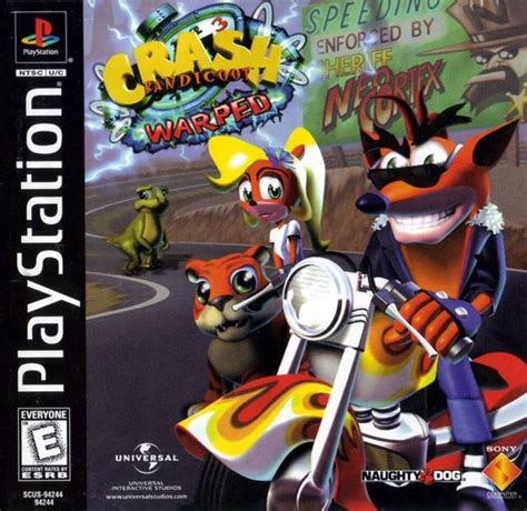 Crash Bandicoot Warped Sony Playstation