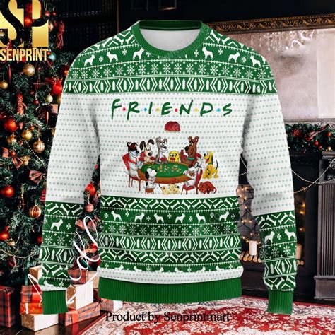 Christmas Friends Tv Show Ugly Christmas Sweater