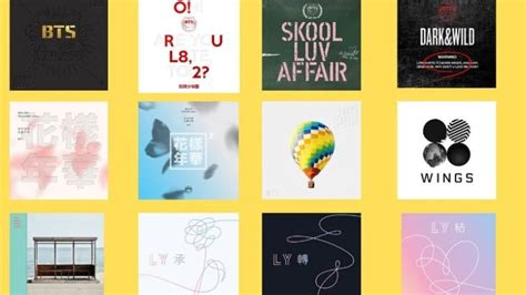 The List of BTS Albums in Order of Release - Albums in Order