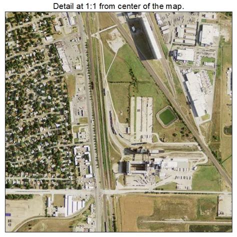 Aerial Photography Map of Saginaw, TX Texas