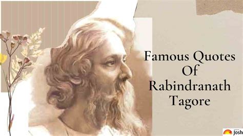 Rabindranath Tagore Quotes: Best, Famous, Success Quotes by ...