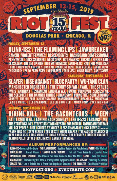 Chicago Lineup | Riot Fest