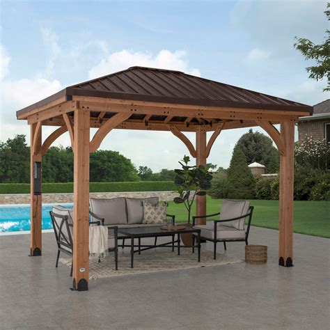 Ready-to-Assemble Gazebo Kits - Supported Assembly - Backyard Discovery