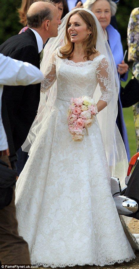 Geri Halliwell's (Ginger Spice) wedding dress—love! | Christian wedding gowns, Wedding dresses ...