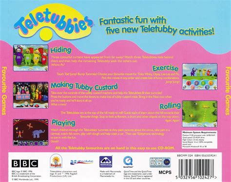 TELETUBBIES - Favourite Games - BBC PC CD-ROM NEW - (Disc in Sleeve) | eBay