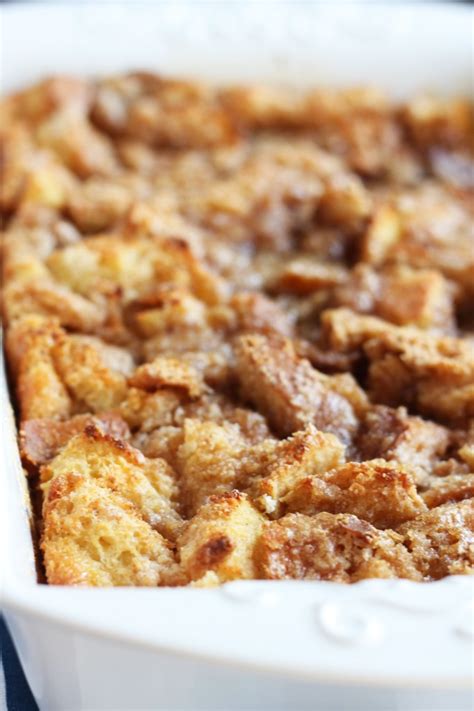 Easy Baked French Toast Casserole