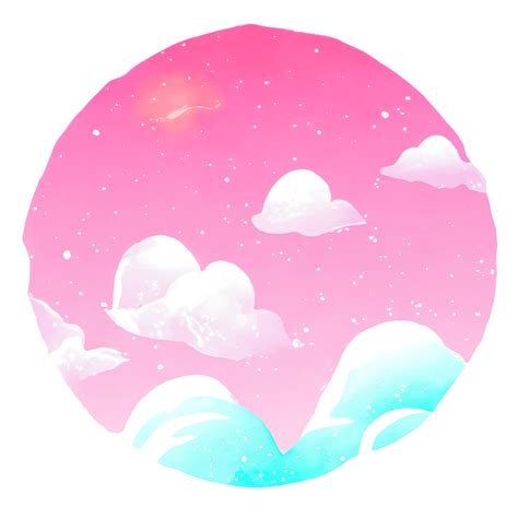 Watercolor Galaxy Moon Stars and Planets Pink Flower Frame Illustration · Creative Fabrica