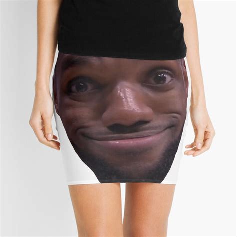 "Lebron James Goofy Face" Mini Skirt for Sale by nickcosky | Redbubble