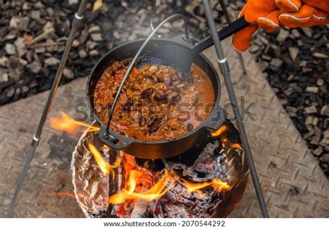 Outdoor Cooking Campsite Stock Photo 2070544292 | Shutterstock