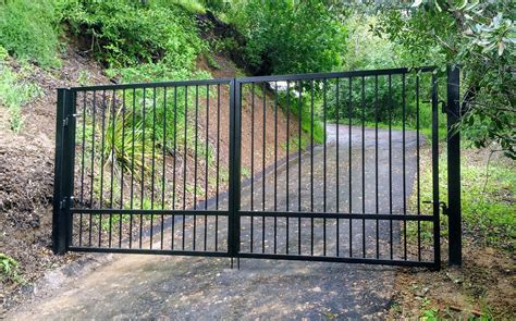 Driveway Gate Kit Wrought Iron Single Pickets | Etsy in 2021 | Driveway gate, Metal driveway ...