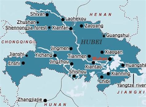 Wuhan Map: Wuhan China Map, Wuhan City & Attraction Map