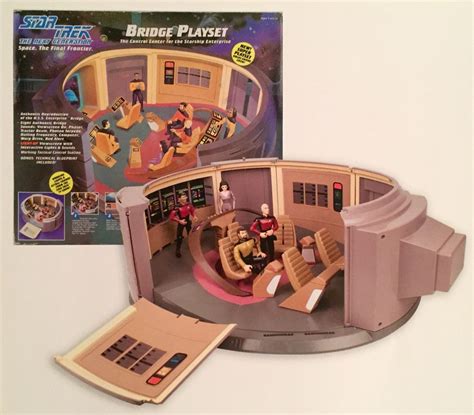 Bridge Playset by Playmates Toys. | Star trek action figures, Playset, Star trek universe