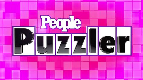 'People Puzzler' goes down, across (and more) with square crossword ...