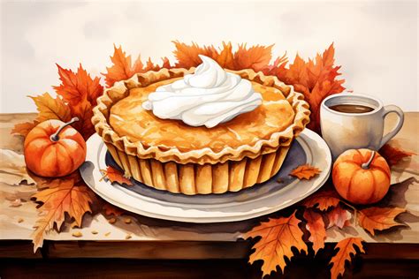 9 Thanksgiving Pie Clipart! - The Graphics Fairy