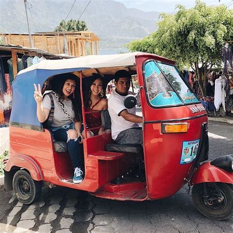 Tuk tuks around Lake Atitlan. Book your Guatemala trip exclusively on ...