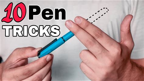 10 VISUAL Pen Tricks Anyone Can Do | REVEALED - YouTube