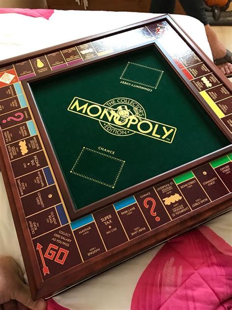 Franklin Mint Limited Edition MONOPOLY Deluxe Collectors Game with RARE GLASS COVER as NEW | in ...