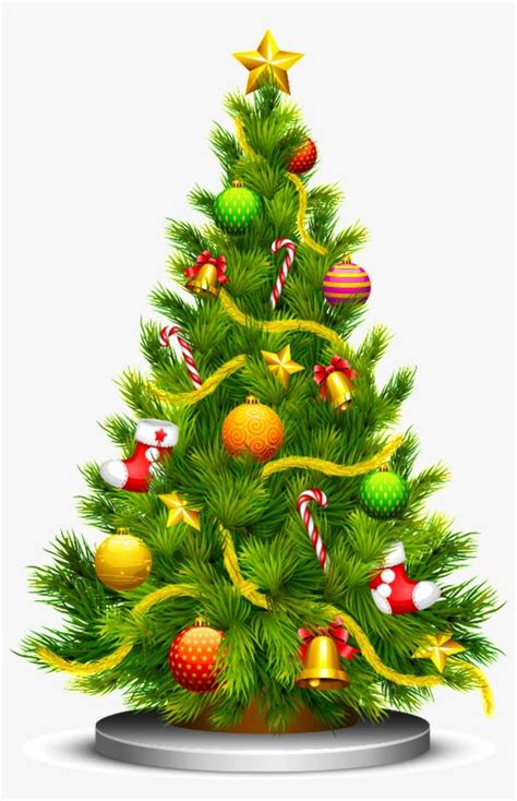 Christmas Tree Vector Png PNG Images | PNG Cliparts Free Download on SeekPNG