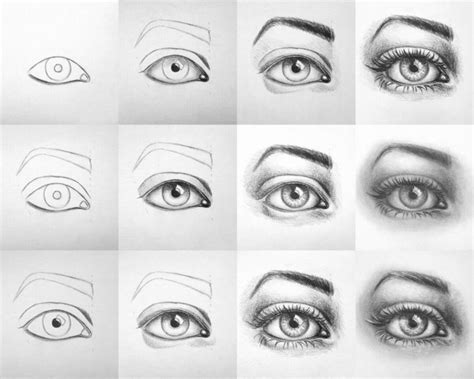 How to draw eyes - easy tutorials and pictures to take inspiration from