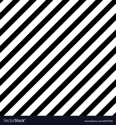 Bold diagonal black stripe seamless pattern Vector Image