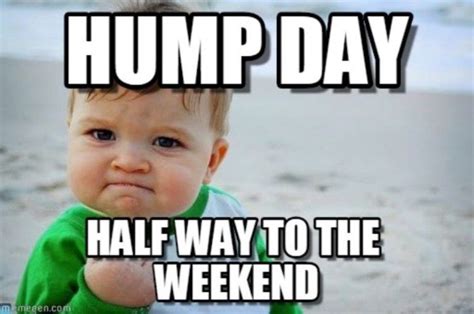 17 Hilarious Hump Day Memes To Help You Get to the Weekend — Best Life | Success kid, Nursing ...