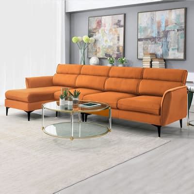 111 " Convertible Sectional Sofa Couch - Bed Bath & Beyond - 38046115