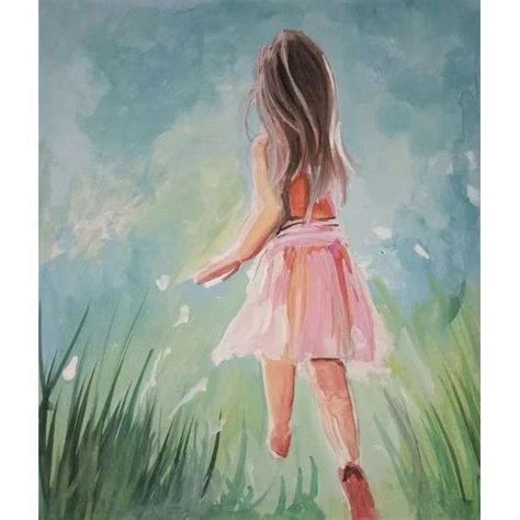 Girl Watercolor Painting at Rs 2000 | Watercolor Painting in Firozpur | ID: 19202394248