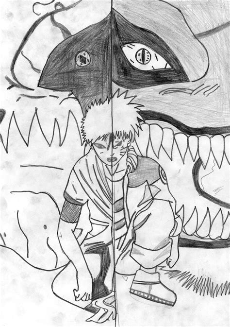 Naruto vs Gaara by kamisama66 on DeviantArt