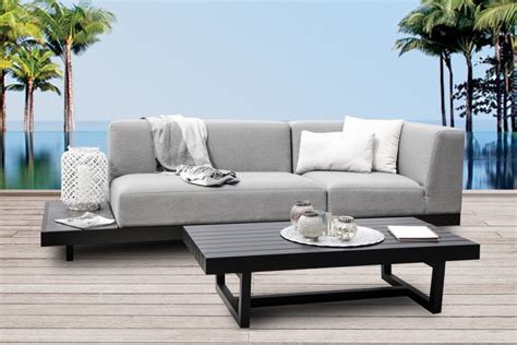 Outdoor Lounge Miranda - Wetterfeste Sitzpolster - ab in den Garten mit der neuen Sunbrella 3 ...