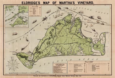 Map Of Marthas Vineyard