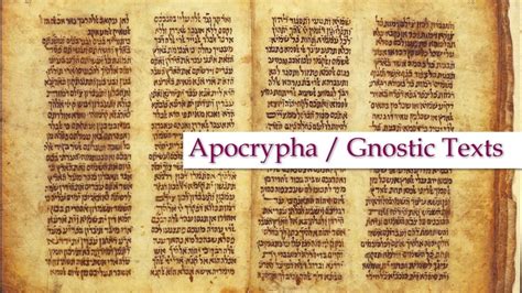 Apocryphon of John, Gnostic text - YouTube