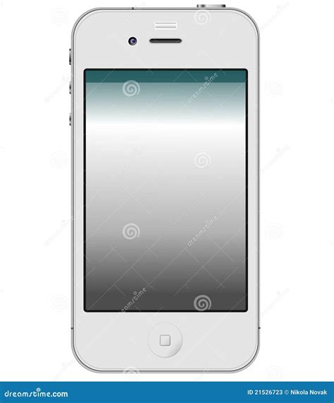 Apple Iphone 4S white editorial stock photo. Illustration of newest ...