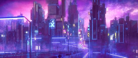 Anime Cyberpunk Neon City Wallpaper : Cyberpunk Neon City Wallpapers ...