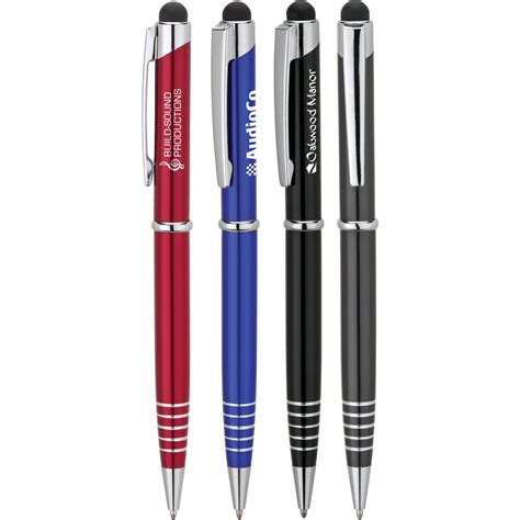 Ballpoint Pen and Stylus (0.5" x 5.5" x 0.375") | Custom Pens